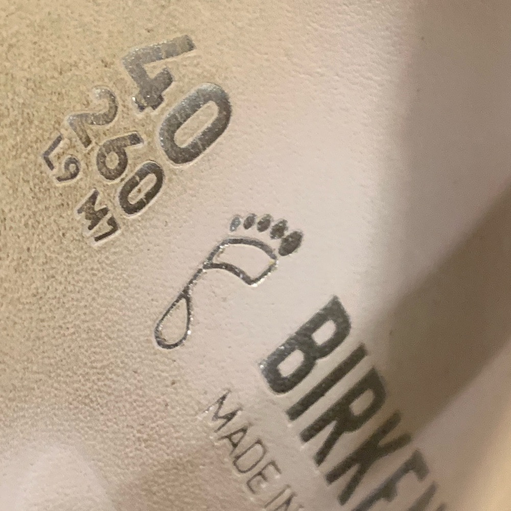 Birkenstock Franca Leather Sandal White Size 40 - Picture 6 of 12
